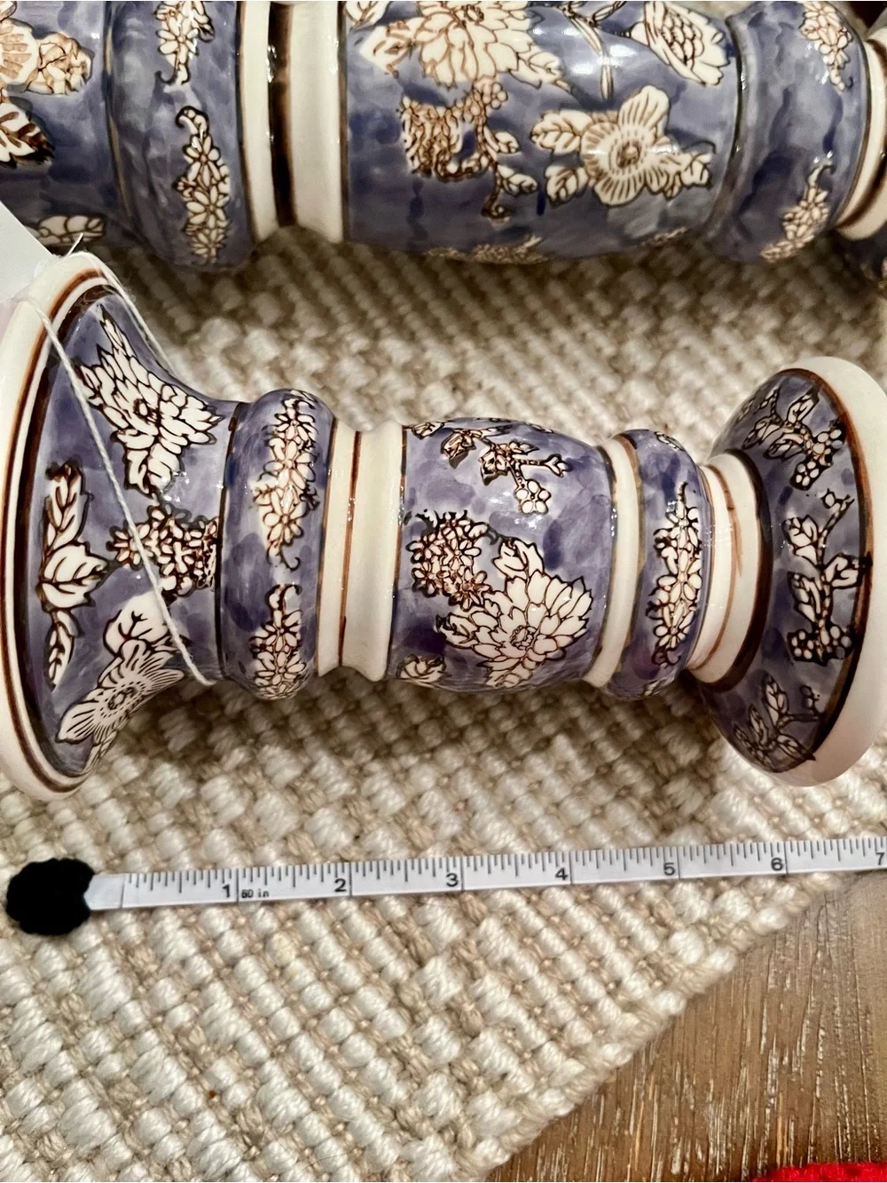Gorgeous! Set of 3 Mikasa Home Accent Candlestick Holders